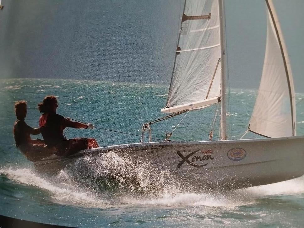 Topper Topaz Xenon open zeilboot, Watersport en Boten, Open zeilboten, Geen motor, Gebruikt, Overige typen, Ophalen of Verzenden