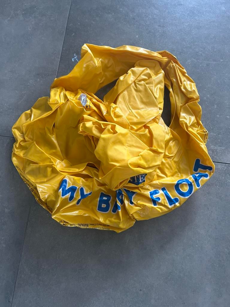 Baby float geel Intex, Ophalen, Zo goed als nieuw, Jongetje of Meisje, Zwem-accessoire
