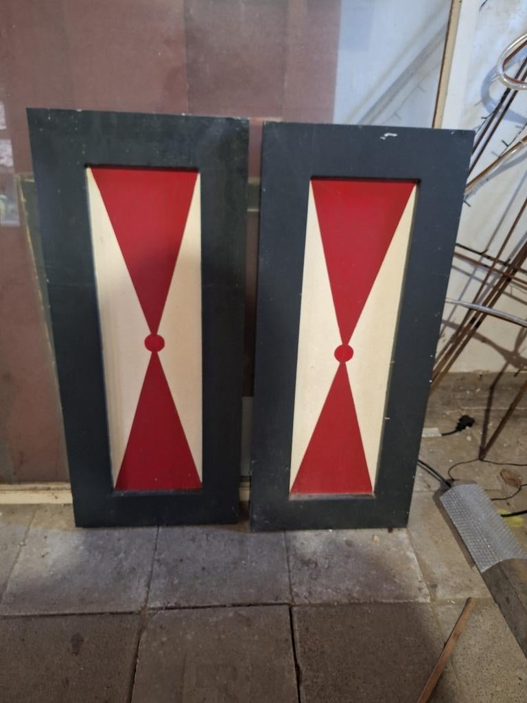 5 hele mooie luiken voor buiten., Ophalen of Verzenden, Hout, Overige typen, Minder dan 200 cm