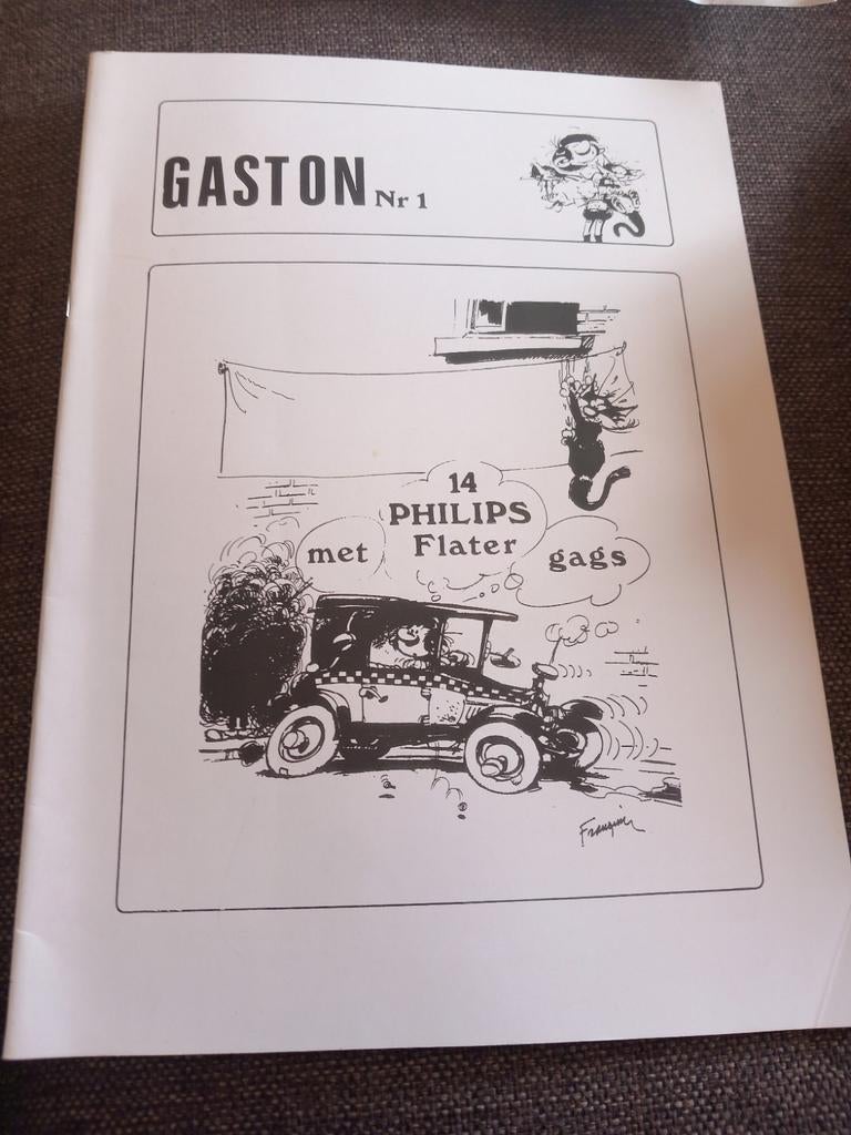 Guust Flater. Gaston nr. 1., Eén stripboek, Ophalen of Verzenden, Zo goed als nieuw