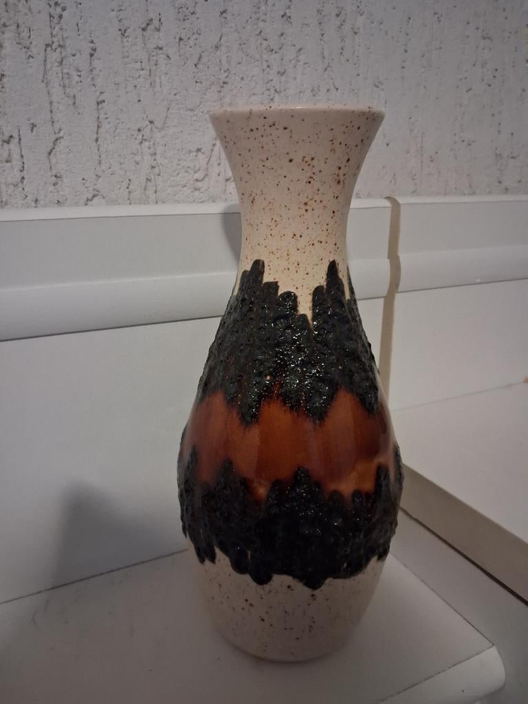 Antieke Fat Lava Vaas, Ophalen