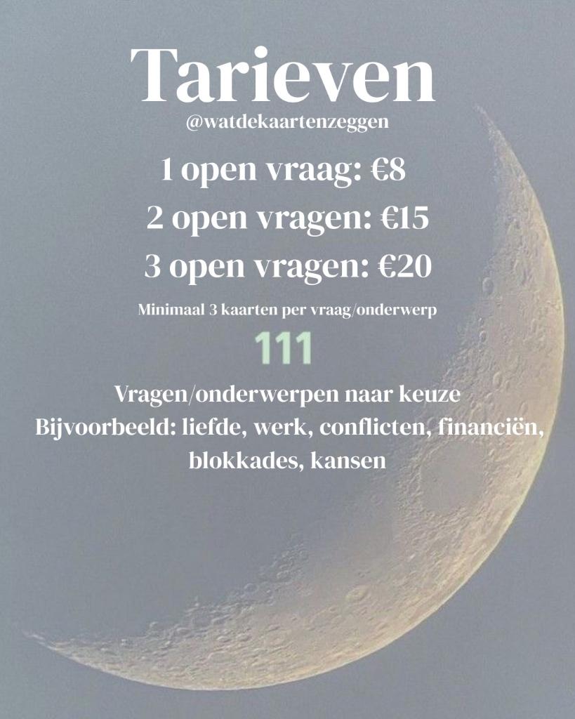 Tarot lezing, Ophalen of Verzenden, Nieuw, Tarot of Kaarten leggen, Overige typen