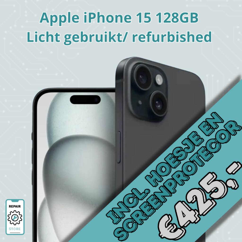 ACTIE Apple iPhone 15 | 128GB | MEERDERE KLEUREN, Ophalen of Verzenden, Nieuw, Overige typen, Apple iPhone
