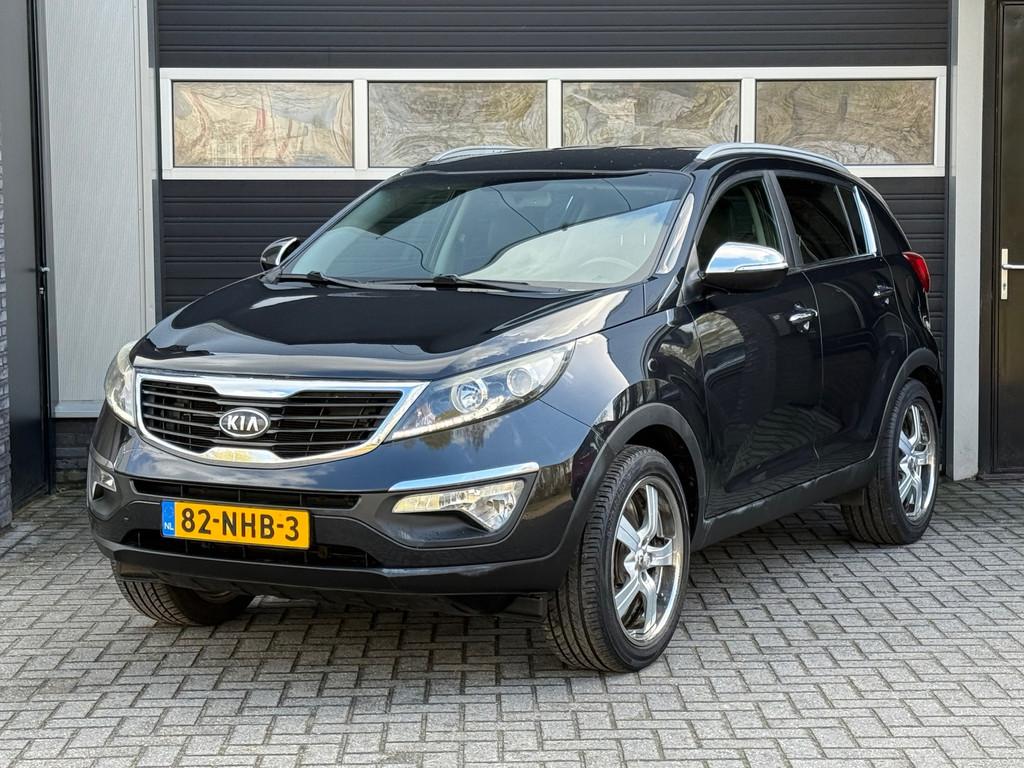 Kia Sportage 2.0 X-ecutive Plus Pack Trekhaak, Navi, Cruise,, Auto's, Gebruikt, 4 cilinders, Leder en Stof, Origineel Nederlands