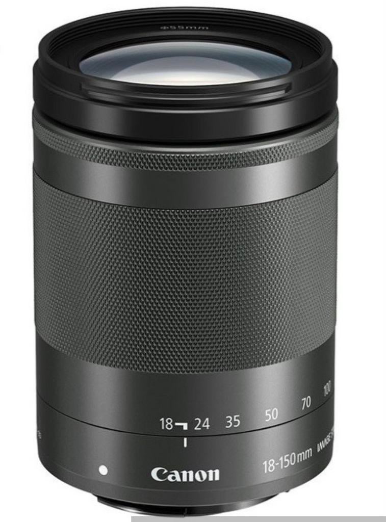 Canon efm 18-150mm gezocht!, Ophalen of Verzenden, Telelens