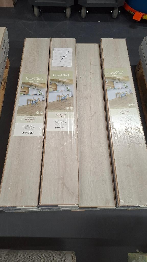 Mooie click laminaat vloer 15m2 Easy Click Whitby Laminaat, Ophalen, ., ., Nieuw