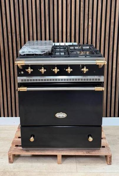 Prachtige Zwarte messing Lacanche Fornuis (Gratis bezorgen), Witgoed en Apparatuur, Fornuizen, 5258sh, Zo goed als nieuw, Energieklasse A of zuiniger