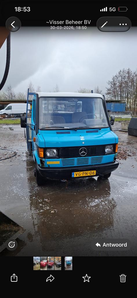Oldtimer merc 207 307, Diesel, Particulier, Te koop