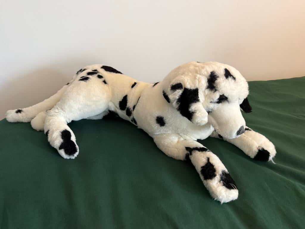 Grote Dalmatiër Knuffelhond - Zwart-wit Gevlekt, Ophalen, Overige merken, Overige karakters, Hond