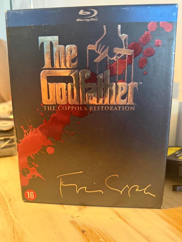 The Godfather - The Coppola Restoration Blu-ray Boxset, Cd's en Dvd's, Blu-ray, Ophalen of Verzenden, Gebruikt, Thrillers en Misdaad