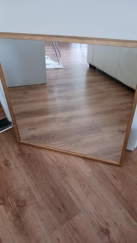 Ikea Stave spiegel 70x70, Huis en Inrichting, Woonaccessoires | Spiegels, Ophalen, Vierkant, Zo goed als nieuw, Minder dan 100 cm