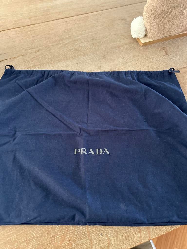 Originele Prada schoenenzak/tas, Ophalen of Verzenden, Gebruikt, Blauw
