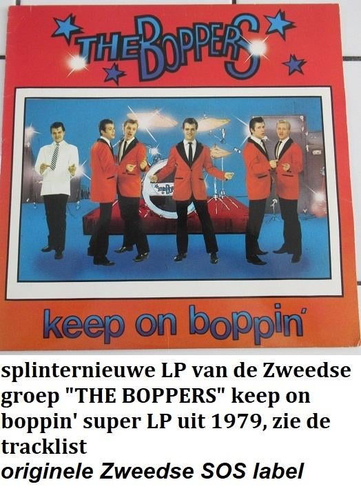 Splinternieuwe LP, is 1979, THE BOPPERS, Zweedse rock band, Ophalen of Verzenden, Nieuw in verpakking, 12 inch, Poprock