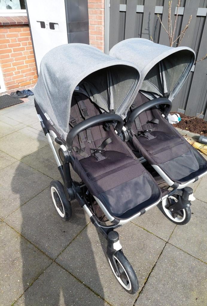 Kinderwagen Bugaboo tweeling/ eenling (compleet), Kinderen en Baby's, Tweelingen en Meerlingen, Ophalen, Zo goed als nieuw, Kinderwagen of Buggy