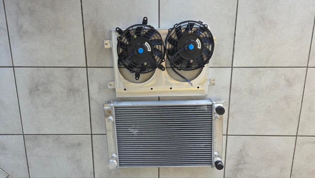 Radiateur met dubbele ventilator, Ophalen of Verzenden, Nieuw