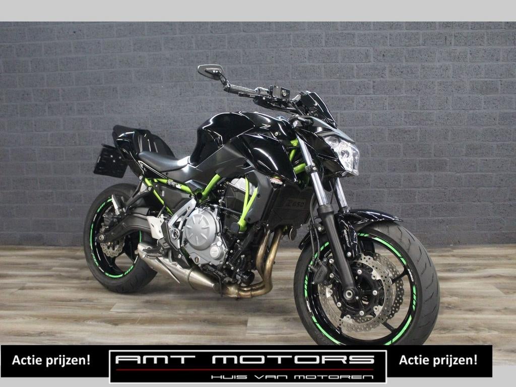 KAWASAKI Z650 ABS (bj 2019) 25,335 km 35KW A2 geschikt - foto 3