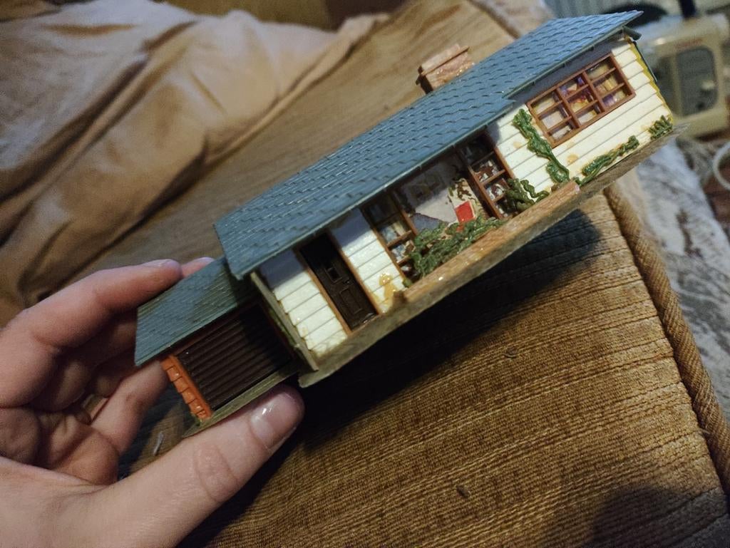 Modelbouw huisje faller, Ophalen of Verzenden, Gebruikt, 1:50 of kleiner