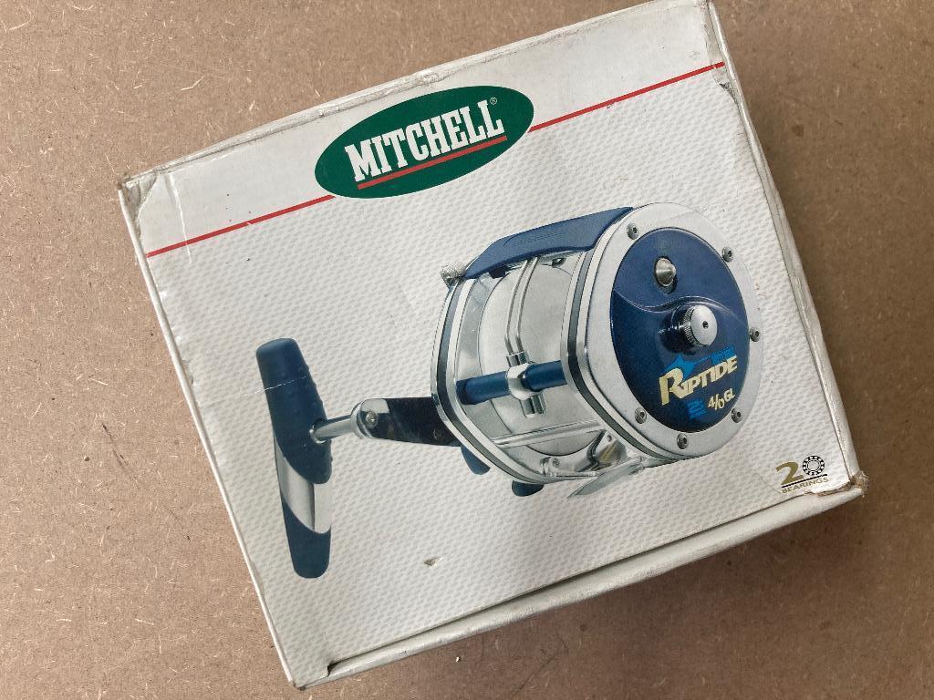 Mitchell Riptide 4/0 GL Reel (NIEUW), Watersport en Boten, Hengelsport | Algemeen, Ophalen of Verzenden, Nieuw, Molen