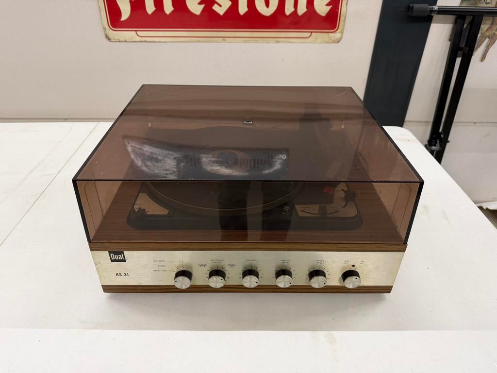 Dual HS-31 Vintage platenspeler, Ophalen, Zo goed als nieuw, Dual