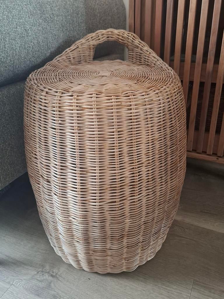 Rotan kruk Alcudia van Riviera Maison, Ophalen, Zo goed als nieuw, Overige materialen