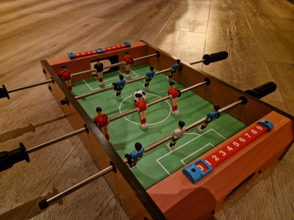 Compacte voetbaltafel - Overal mee naartoe te nemen!, Ophalen of Verzenden