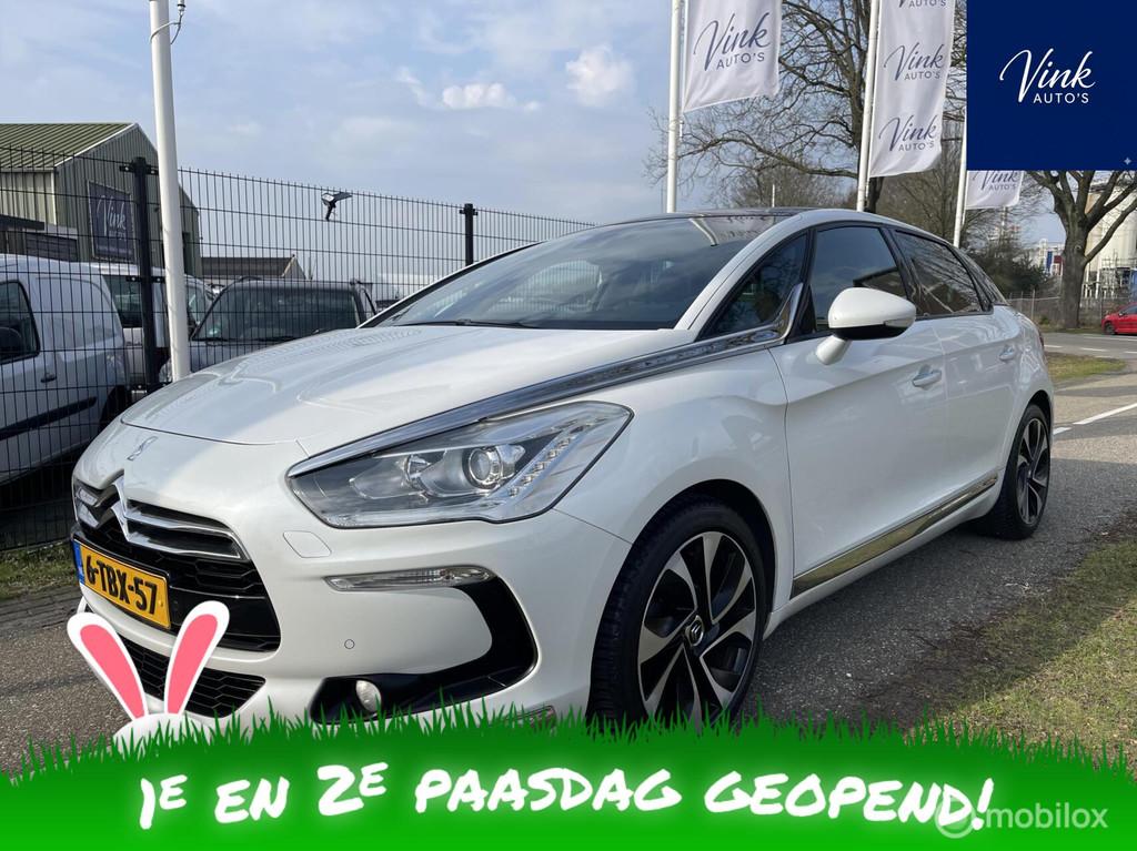 Citroen DS5 1.6 THP So Chic, Gebruikt, Zwart, Wit, Lichtsensor
