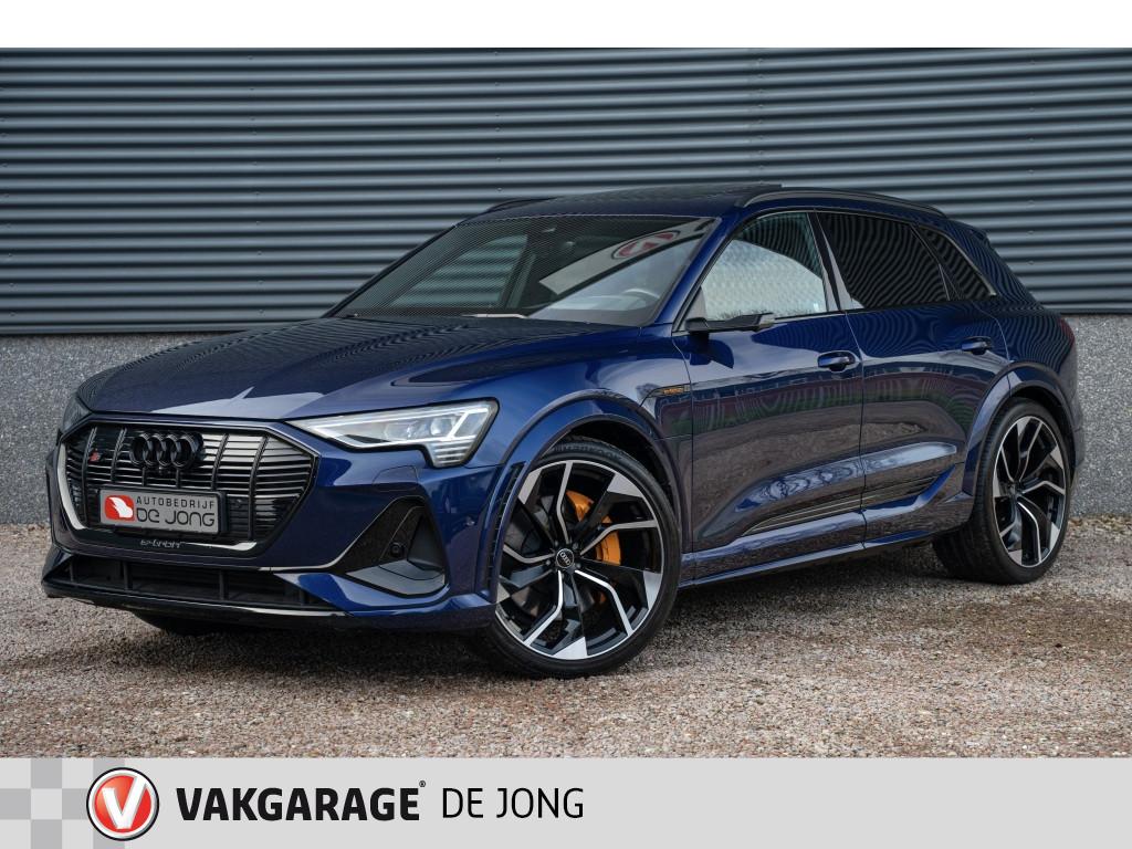 Audi e-tron S quattro 503PK | Nightvision | RS-Stoelen | Pan, Auto's, Audi, 12 maanden, 0 cilinders, Zwart, Blauw