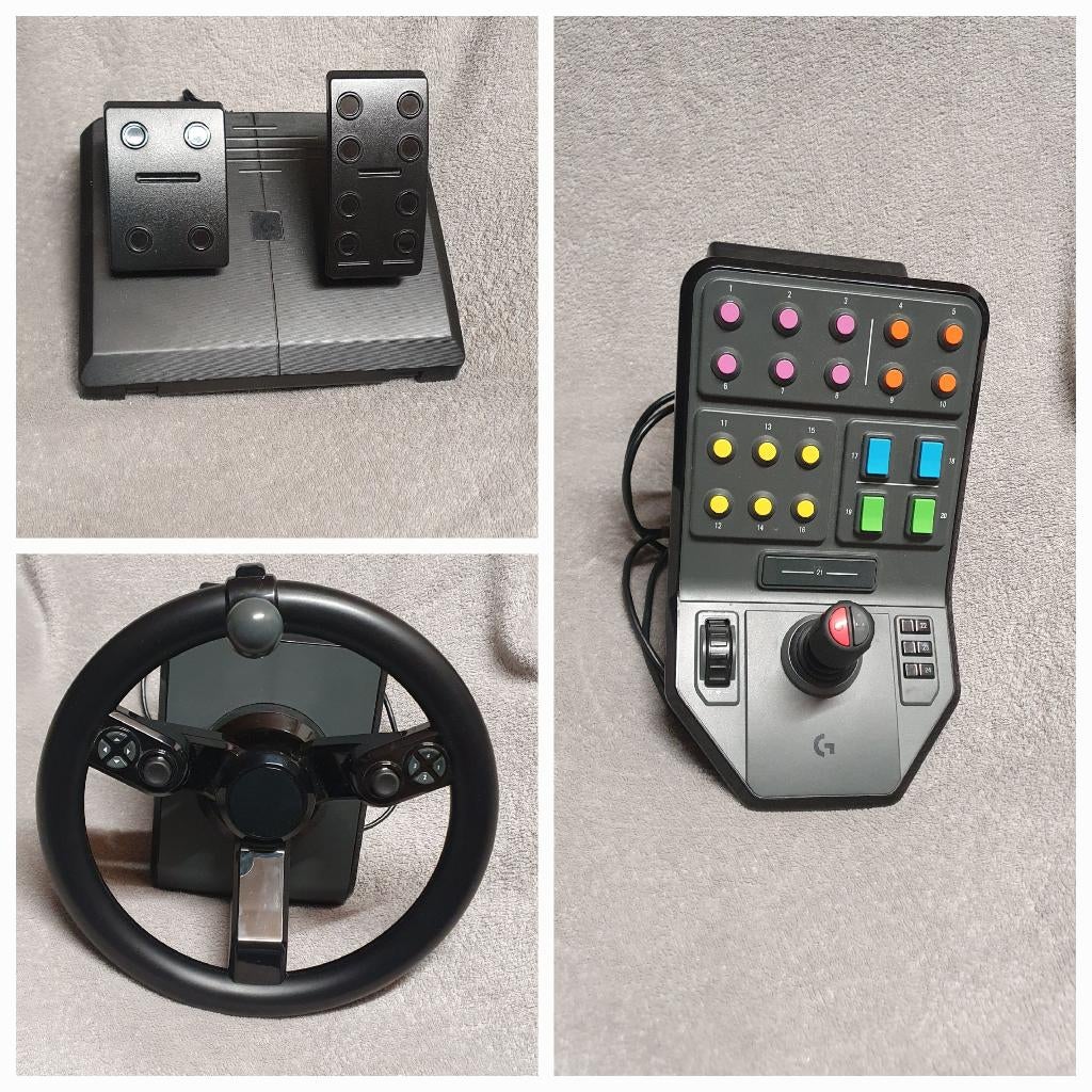 Logitech G Farm Simulator Bundle, Ophalen, Zo goed als nieuw, Logitech Saitek