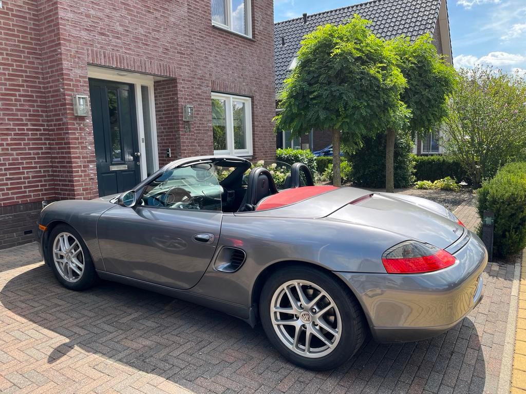 Porsche 2002 2,7 Grijs KM92000 Cabrio electr. Dak, Auto's, Porsche, Automaat, Zwart, Leder en Stof, 211 pk