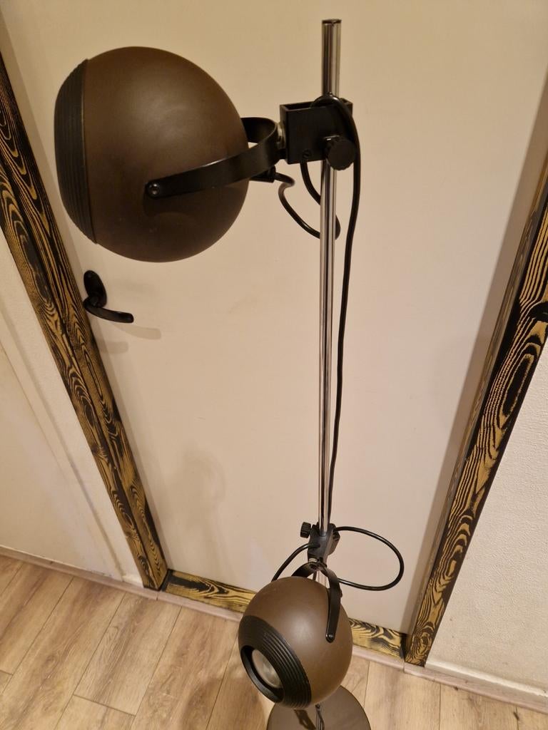 Space Age Vintage Herda bollenlamp, Ophalen of Verzenden