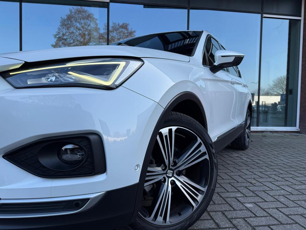Seat Tarraco 1.5 TSI Xcellence 7p. - Navi - Trekhaak - Clima, Voorwielaandrijving, 4 cilinders, 150 pk, Wit