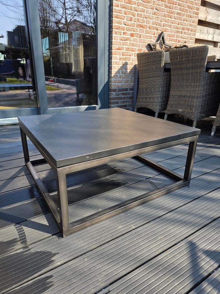 Salontafel 80x80, Ophalen, Gebruikt, Vierkant, 50 tot 100 cm
