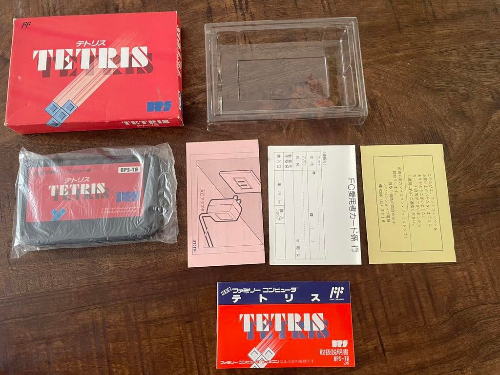 Tetris Nintendo NES / Famicom FC CIB NTSC, Puzzel en Educatief, 1 speler, Ophalen of Verzenden, Zo goed als nieuw