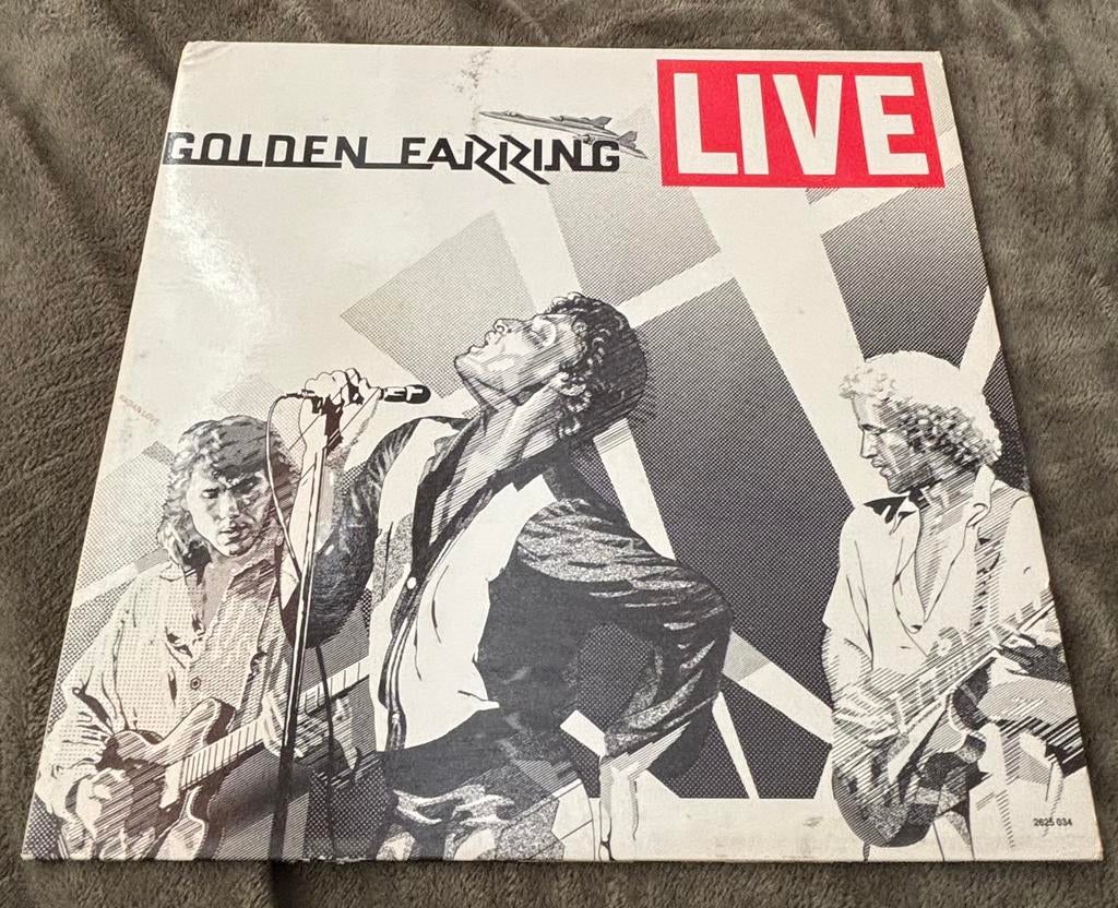 Muziek LP: Golden Earring Live. (2 LP’s), Ophalen of Verzenden, Gebruikt, Overige formaten, Poprock