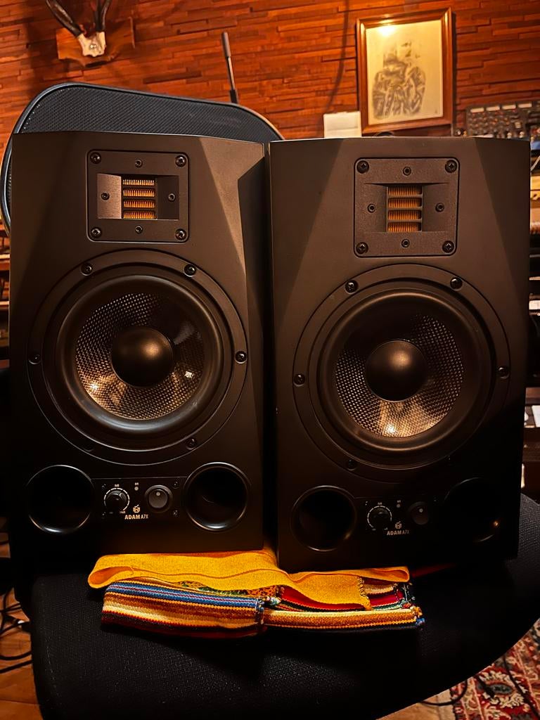 Adam A7x studiomonitoren, Audio, Tv en Foto, Luidsprekers, Gebruikt, 120 watt of meer, Front, Rear of Stereo speakers, Ophalen