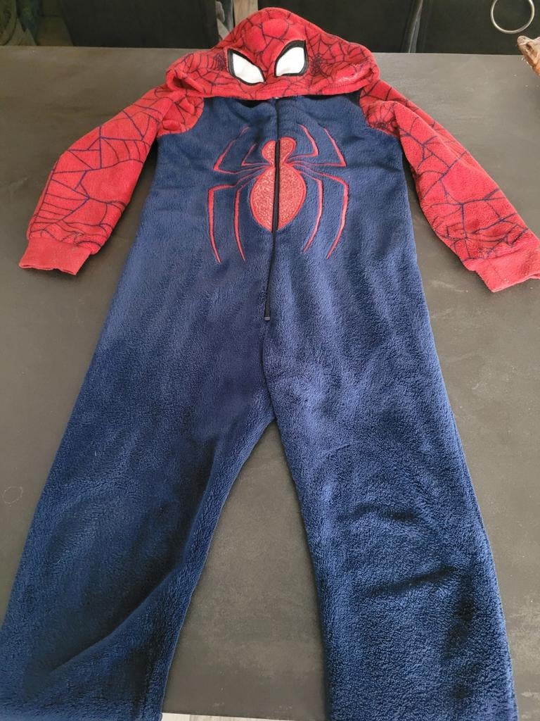 Spiderman onesie, Ophalen of Verzenden, Zo goed als nieuw, 104 of kleiner, Jongen of Meisje
