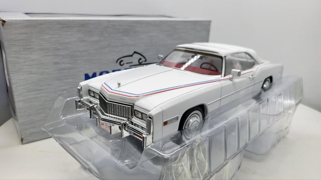Cadillac Eldorado Convertible, wit, 1976, Ophalen of Verzenden, Nieuw, Overige merken