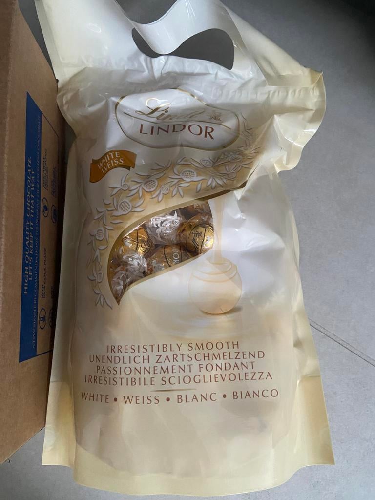 Lindt lindor chokolade, Ophalen, Nieuw