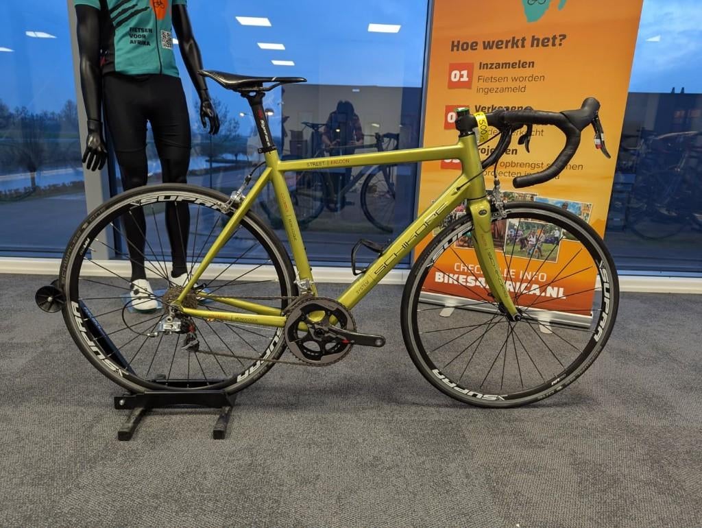 Schikore Falcon Street carbon, Fietsen en Brommers, Fietsen | Racefietsen, Gebruikt, Heren, Overige merken, 15 tot 20 versnellingen