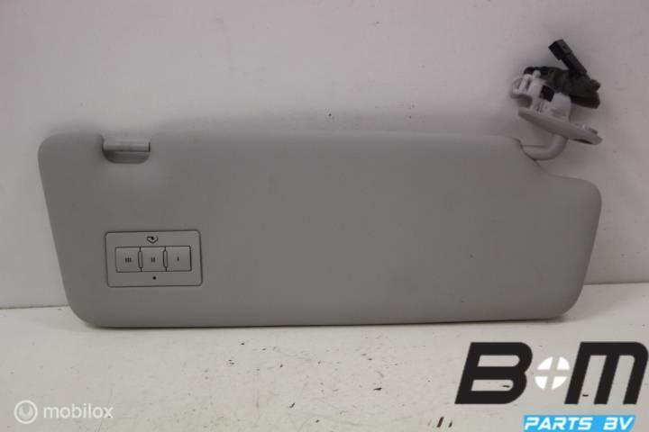 Zwarte Zonneklep links Audi A3 8P Sportback 8P0857551, Gebruikt