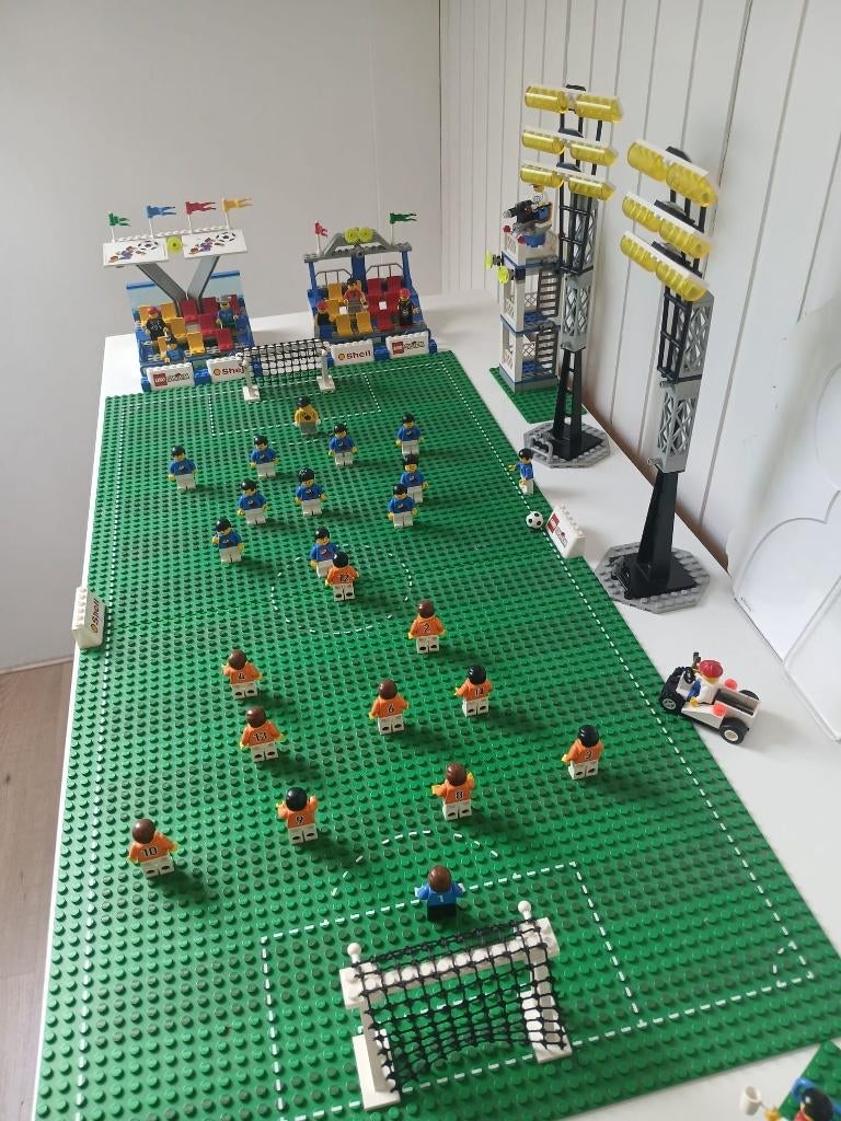 Lego voetbalstadion, Ophalen of Verzenden, Gebruikt, Complete set, Lego