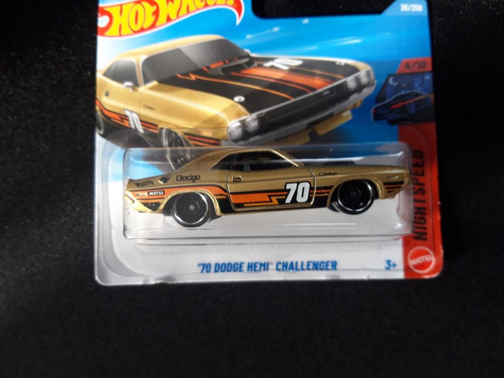 Hotwheels Dodge Hemi Challenger '70 goud, Ophalen of Verzenden, Nieuw, Auto