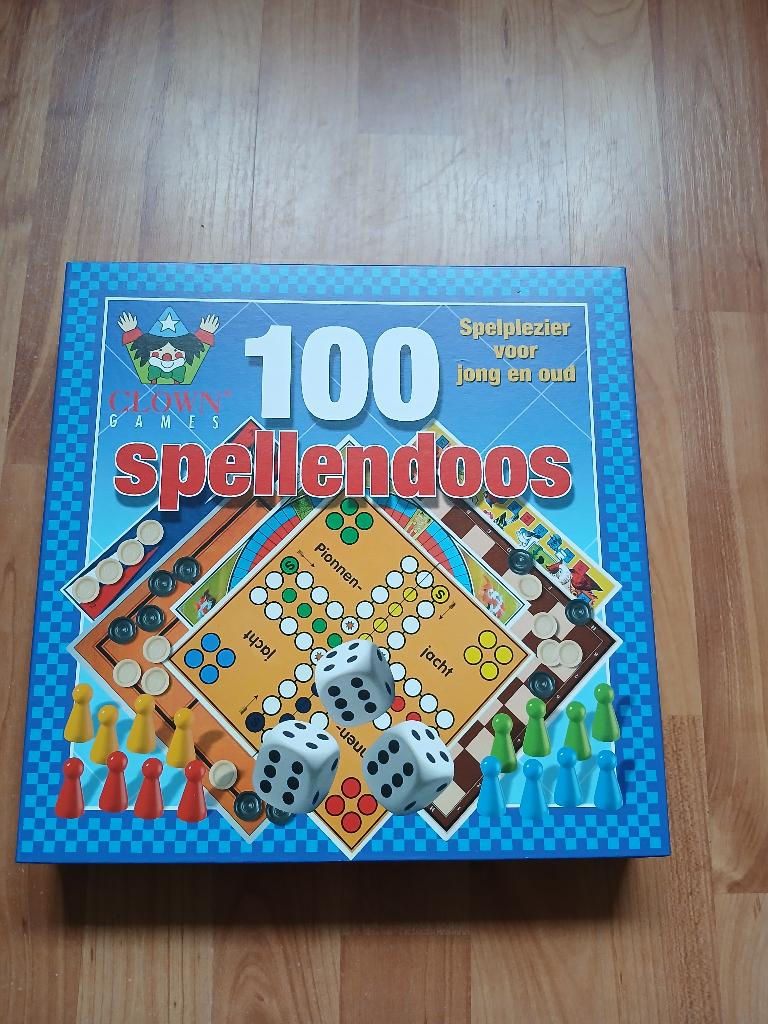 109 Spellendoos, Vijf spelers of meer, Ophalen, Zo goed als nieuw, Clown Games