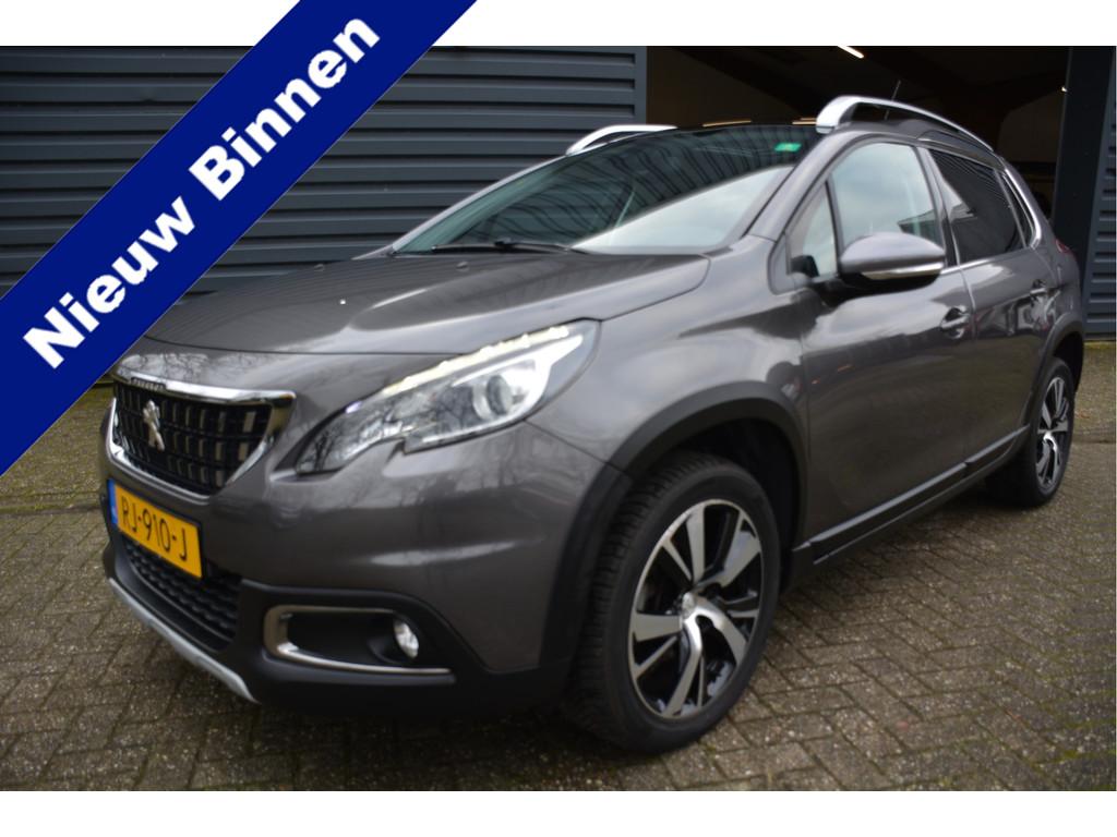 Peugeot 2008 1.2 PureTech Allure Panorama dak Trekhaak Clima, Voorwielaandrijving, 12 maanden, Leder en Stof, Origineel Nederlands