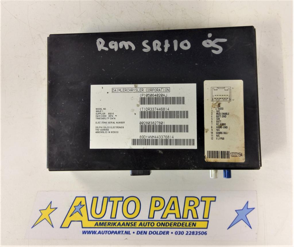 Dodge Ram audio ontvanger 2005, Gebruikt, PO Box 21-8004 | Auburn Hills, MI 48321-8004, Chrysler, Ophalen of Verzenden