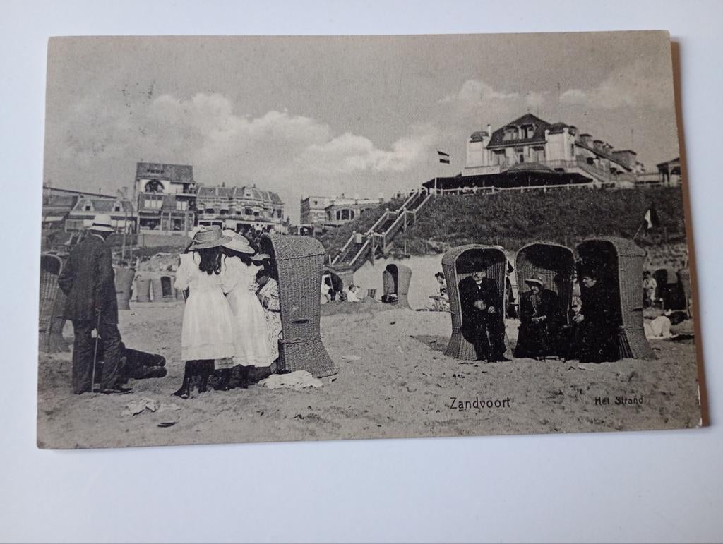 Zandvoort 1910, Ophalen of Verzenden, Voor 1920, Gelopen, Noord-Holland
