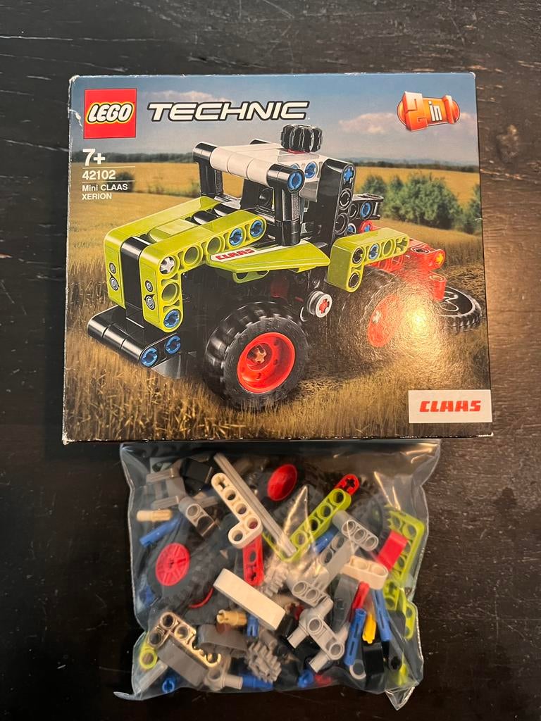Lego Technic 42102 “Mini Claas Xerion” (7+), Ophalen of Verzenden, Zo goed als nieuw