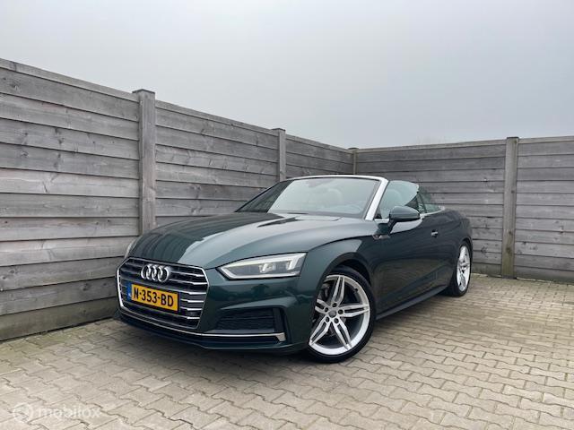 Audi A5 Cabriolet 2.0TFSI Design ProLine Plus S-Line Carplay, Bluetooth, Gebruikt, Euro 6, 4 stoelen