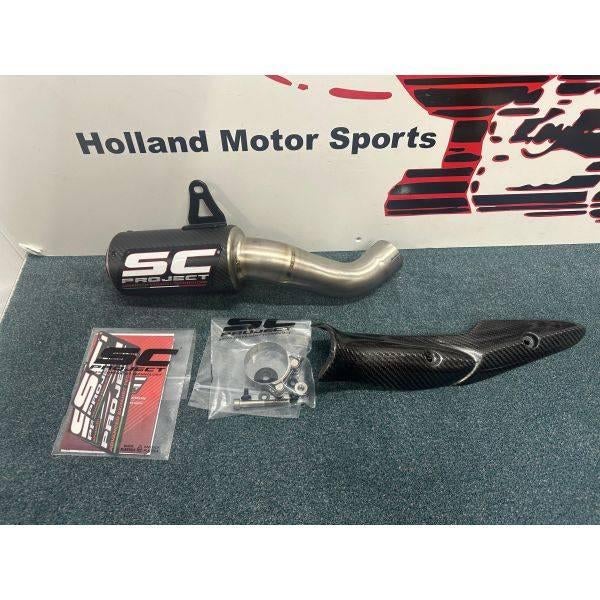 Kawasaki Z 900 uitlaat demper SC project CR-T carbon Z900, Motoren, Italie, SC project, Nieuw, Ophalen of Verzenden