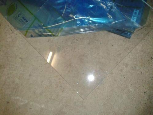 plexiglas platen glashelder of witten 2mm 2,5mm 3mm 4mm 5mm, Doe-het-zelf en Verbouw, Platen en Panelen, Ophalen of Verzenden